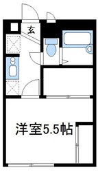 レオパレスプレミールの物件間取画像